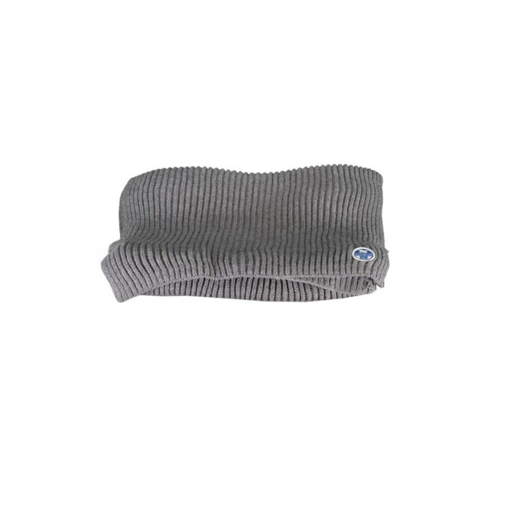 North Sails Grigio Cotton Men Men's Scarf